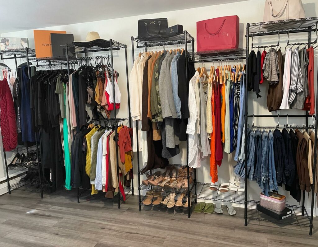 Organized closet